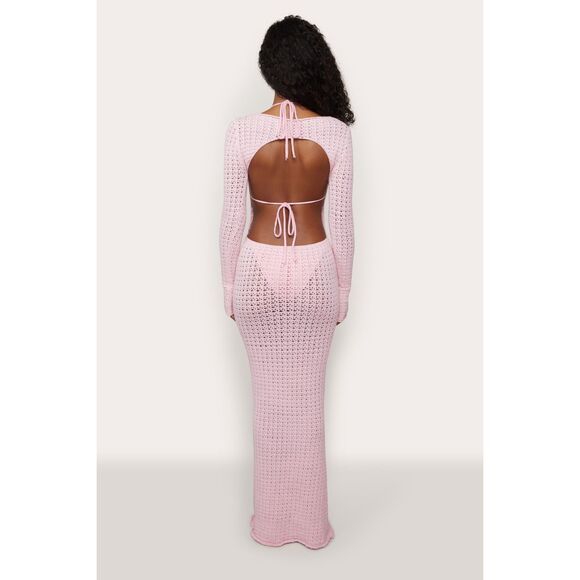 GUIZIO HAYES CROCHET DRESS - Picture 5 of 14